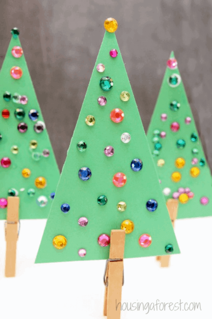 Easy Christmas Tree Crafts Ideas for toddlers and preschoolers ...