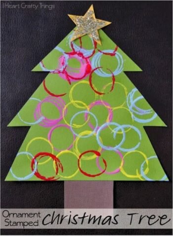 Easy Christmas Tree Crafts Ideas for toddlers and preschoolers ...