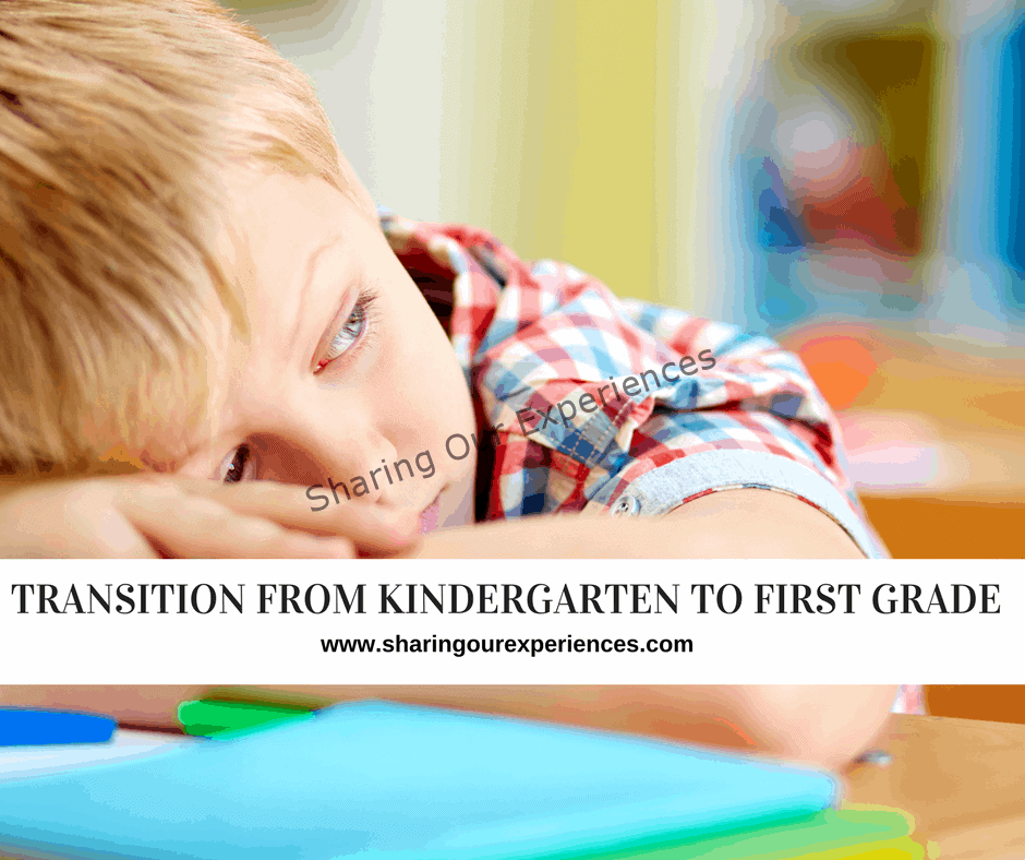Transition from kindergarten to first grade 2