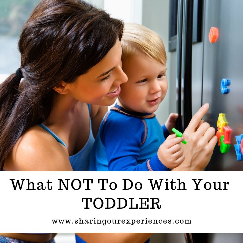 What NOT To Do With Your Toddler