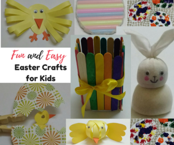 14 Fun and Easy Easter crafts for kids - Sharing Our Experiences