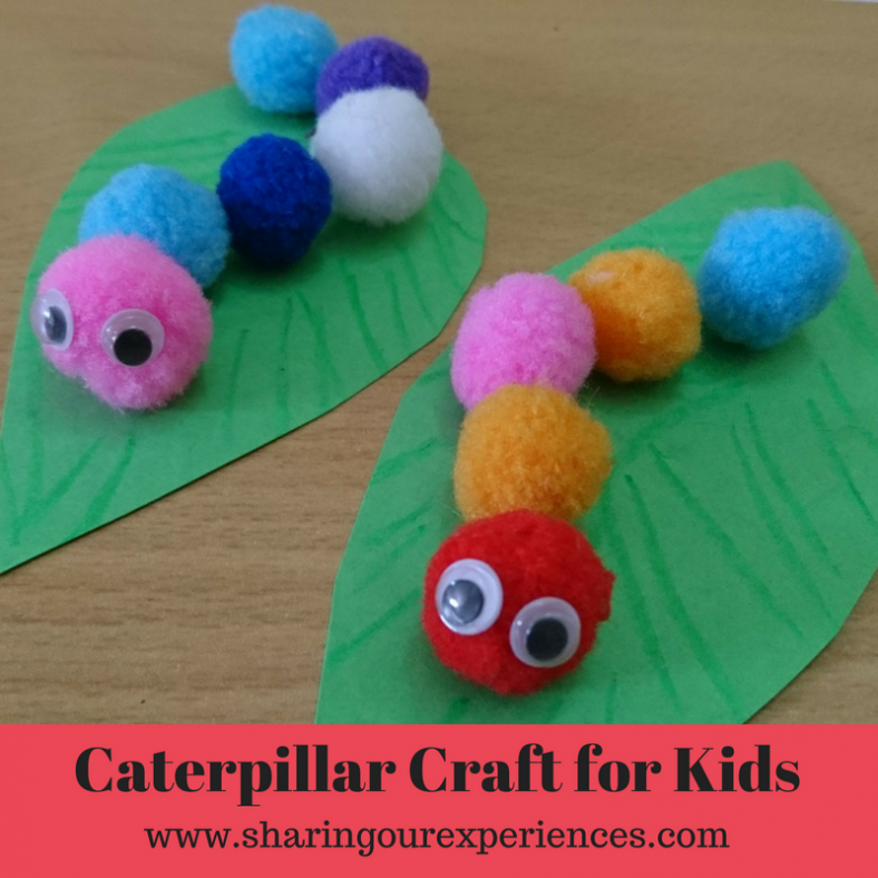 Easy Caterpillar Craft for Kids - (Very hungry caterpillar craft and ...