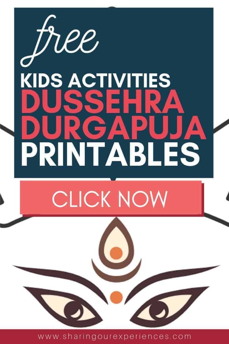 dussehra activites for kids free dussehra printables