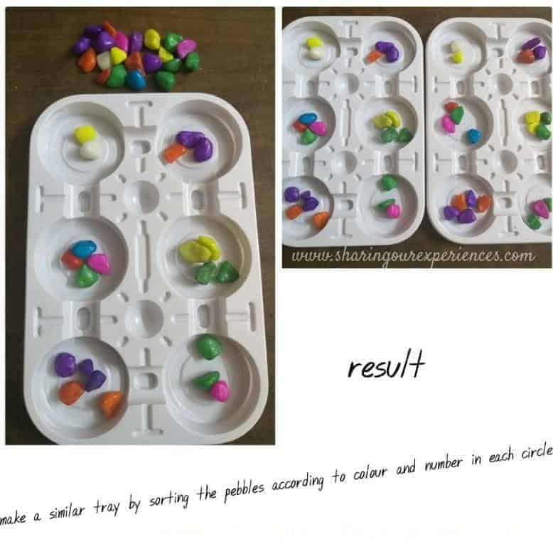 Easy Pebbles games for improving Visual discrimination. If you are looking for how to improve Visual Discrimination skills of preschoolers? Check out these easy Visual Discrimination activities and games for preschoolers at home that you can easily play or set up with things available at home.
