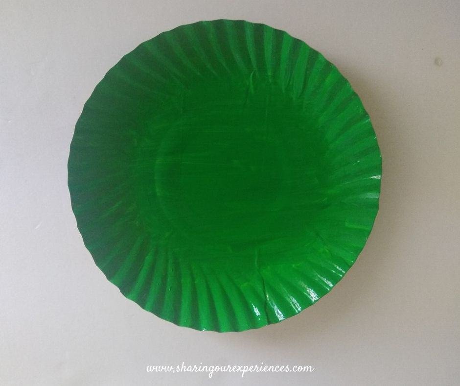 Christmas Tree Paper Plate Craft For Kids Easy To Set Up For Busy Moms Sharing Our Experiences