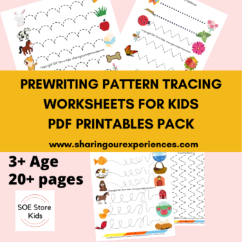 pre writing worksheets pdf preschoolers 3 year olds downloadable