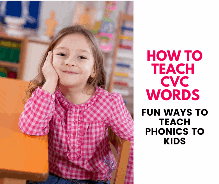 How To Teach Cvc Words