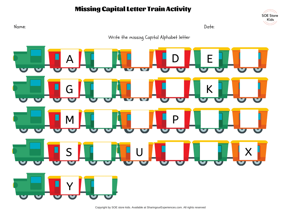 FREE Missing Letter Worksheets Pdf For Kids Teach Letter Sequencing 