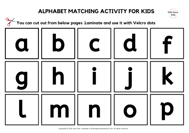 Free printable uppercase and lowercase letters worksheets pdf ...