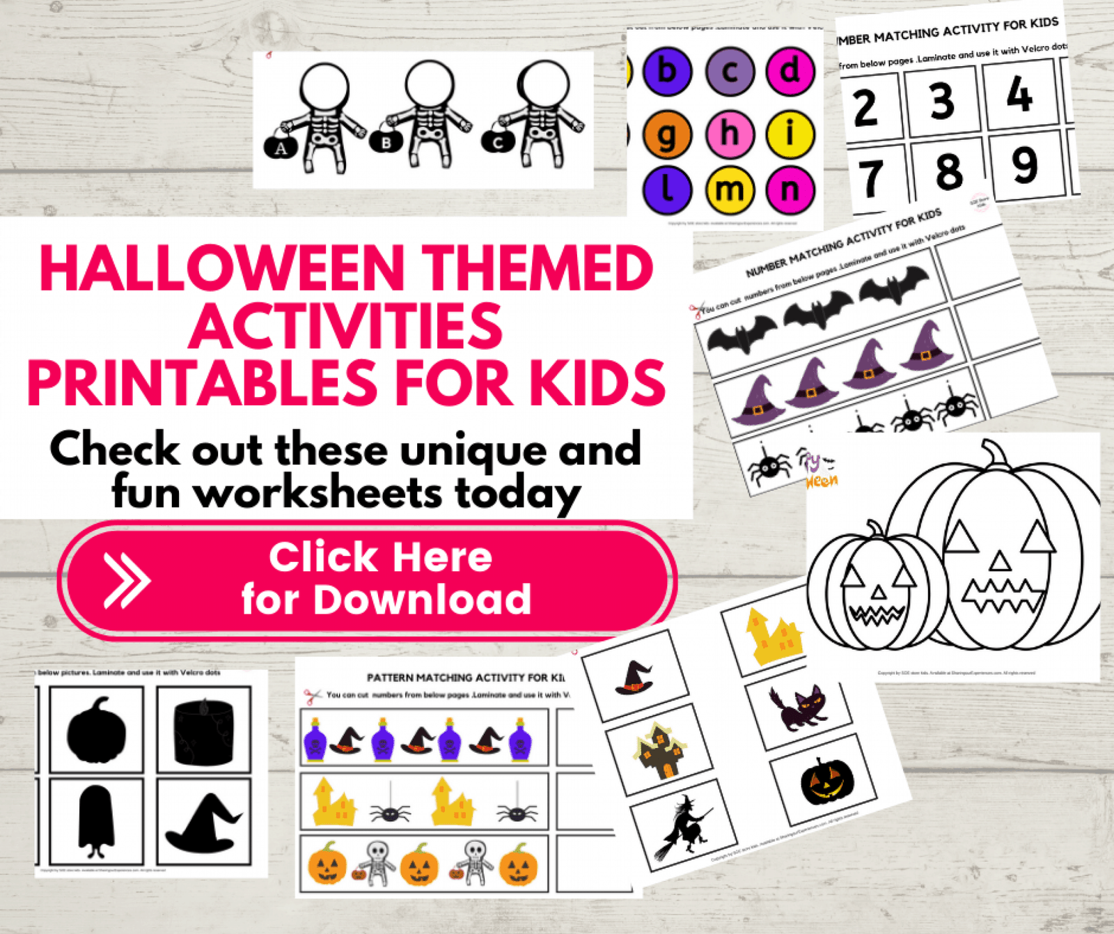 Halloween printables for toddlers and preschoolers and coloring pages ...