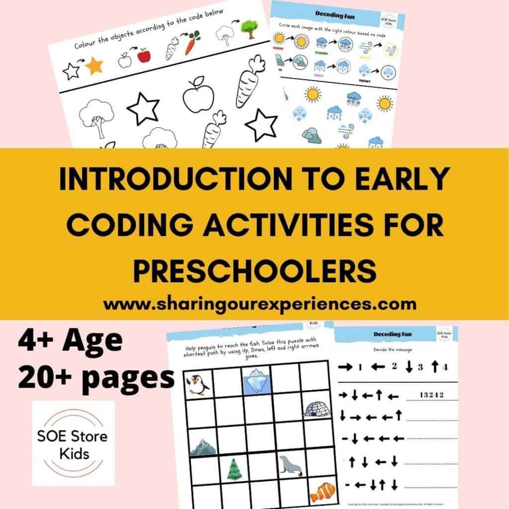 INTRODUCTION TO EARLY CODING ACTIVITIES FOR PRESCHOOLERS