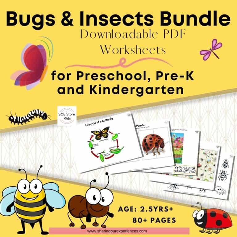 preschool-bugs-insects-theme-printables-worksheets-for-kindergarten