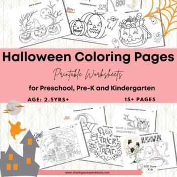 Free Halloween Coloring Pages pdf Printable - Sharing Our Experiences
