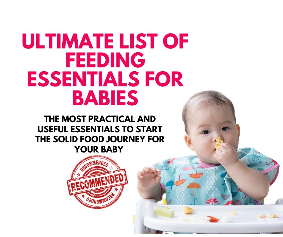 must have items for introducing solid food to babies