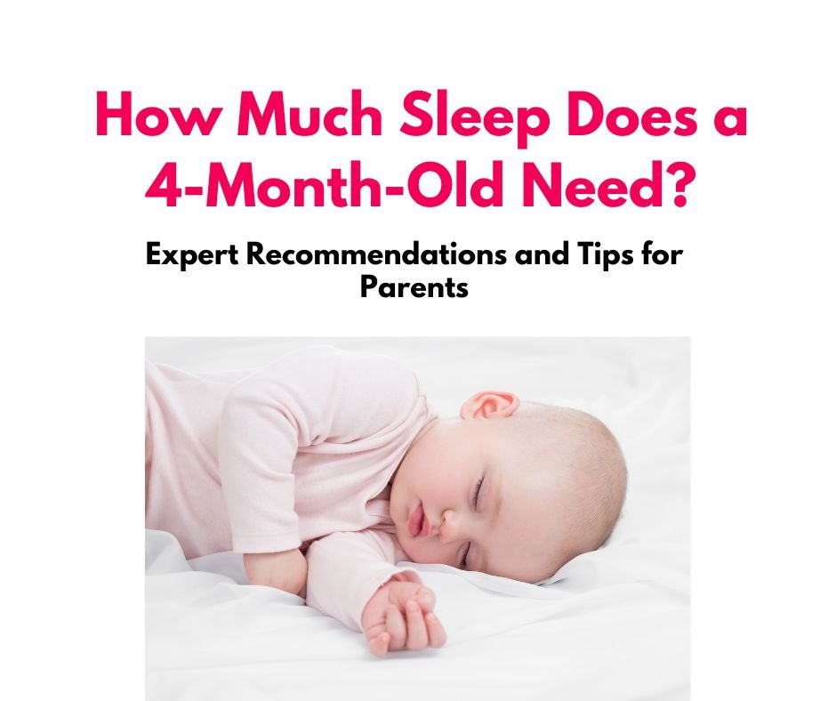 how much sleep does a 4 month old need