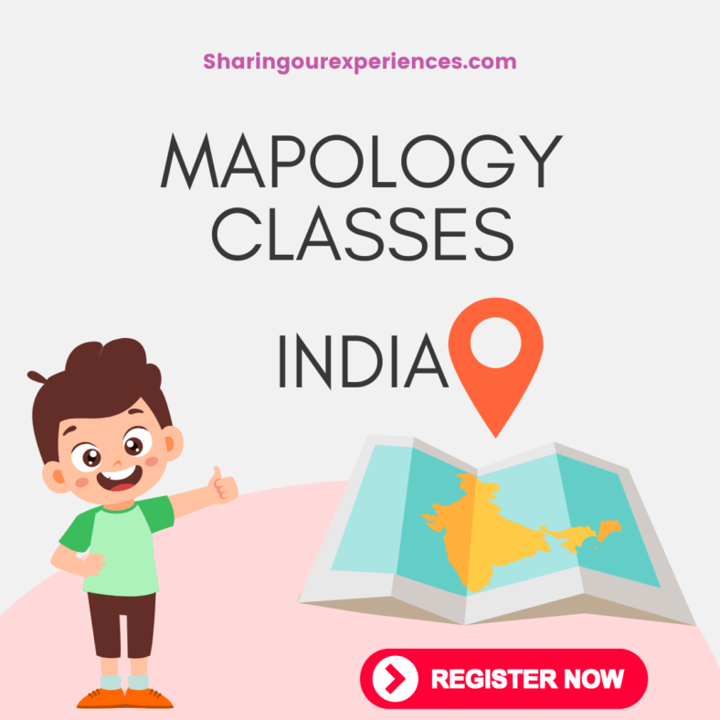 Mapology Geography classes for kids learn Indian states capital in